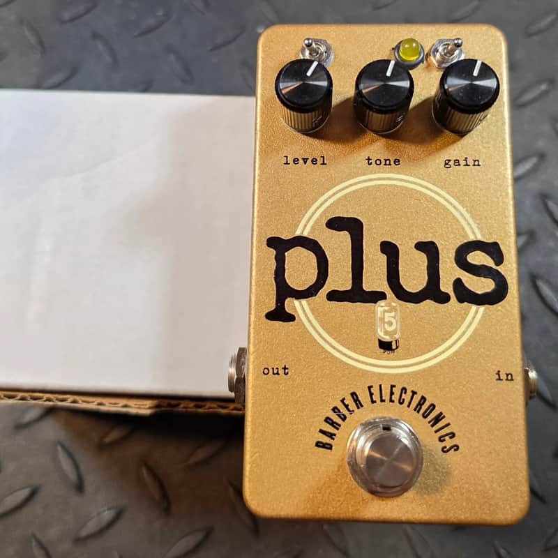 Barber PLUS Gold 5 Watt World Overdrive Boost image 1