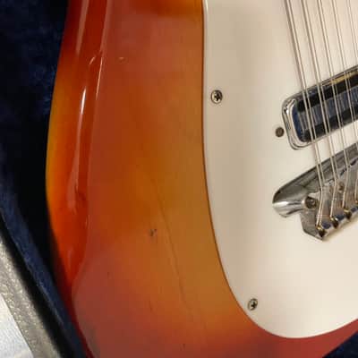 Vintage 1966 Rickenbacker 450/12- fireglo image 11