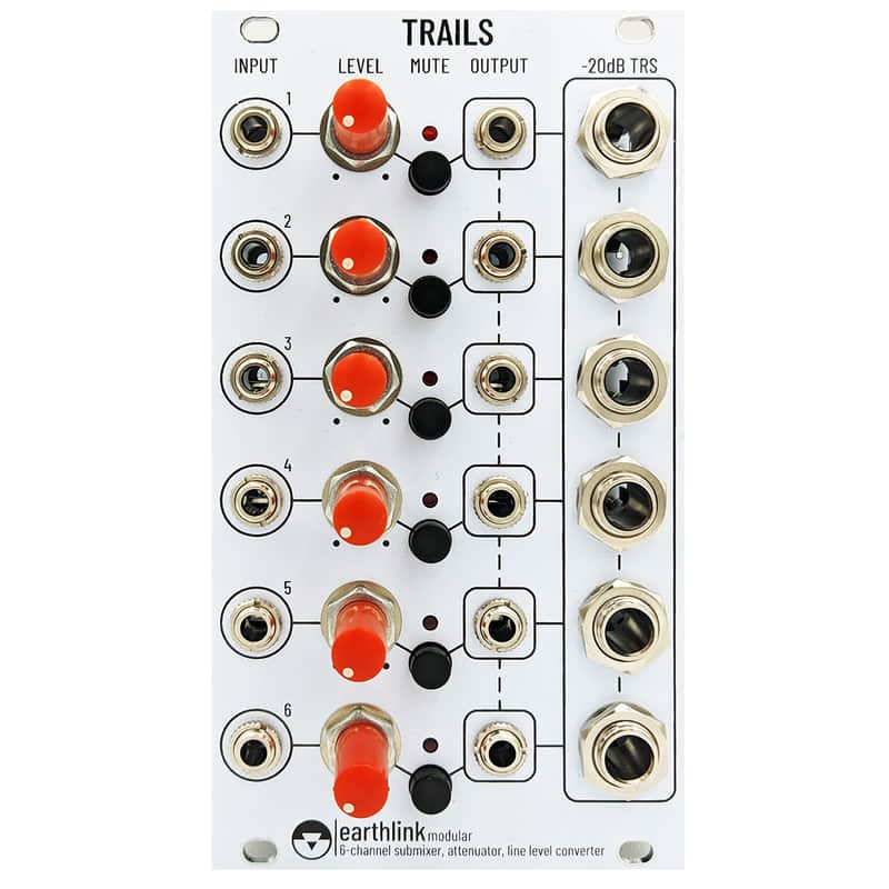 Earthlink Modular Trails Eurorack Mixer & Output Module image 1
