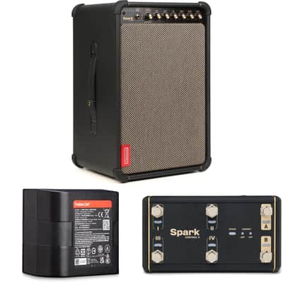 Positive Grid Spark LIVE 150-watt 4-channel Combo Amp/PA System with Rechargeable Battery and Footswitch image 1