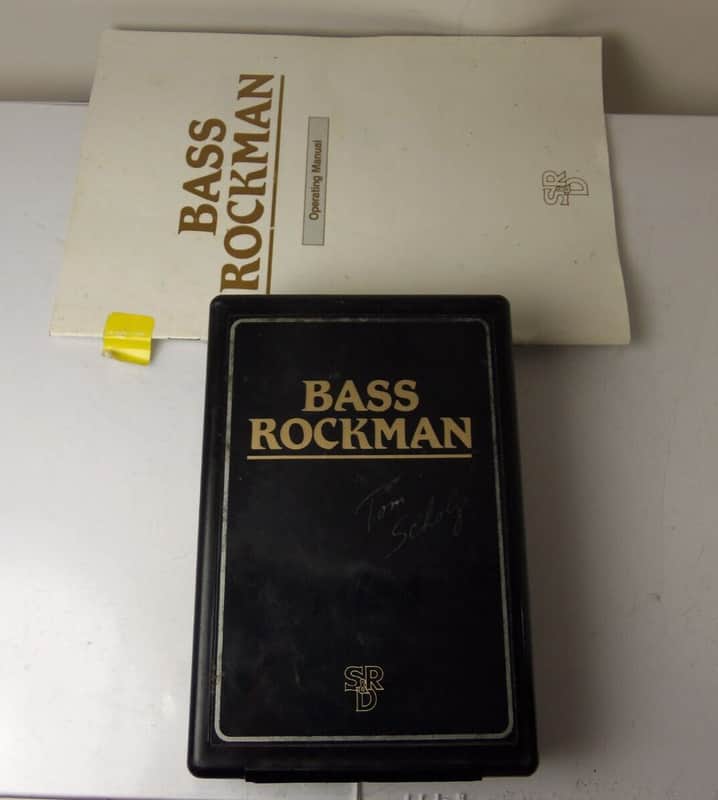 Vintage Bass Rockman Headphone Amplifier Amp Tom Scholz SR&D Free USA Ship image 1