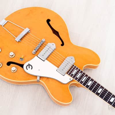 1990 Epiphone Casino Natural Near-Mint, Pre-Elitist Revolution, Japan Terada image 9