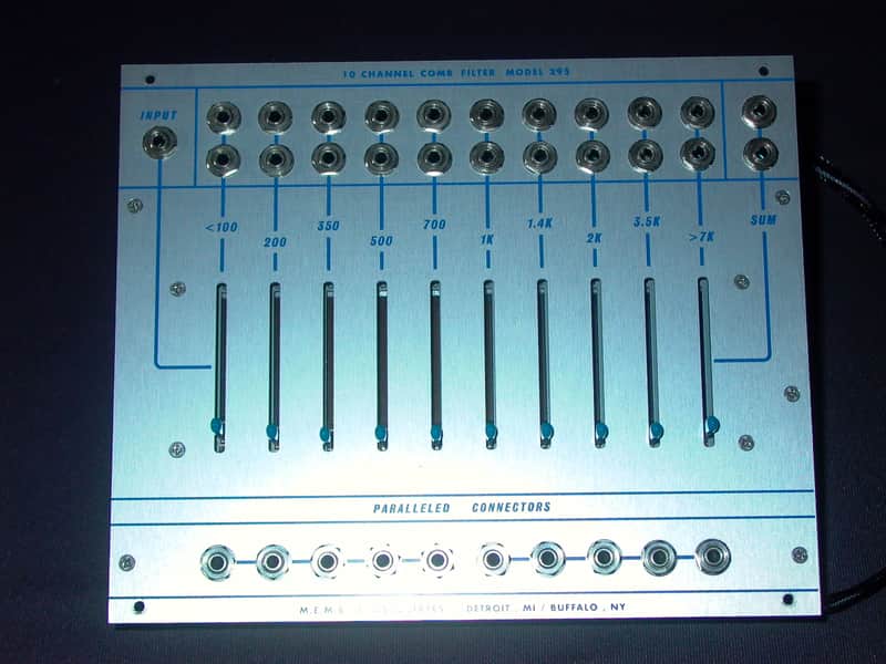Buchla MEMS 295 Comb Filter 10 band image 1