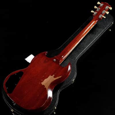 Gibson Custom Shop Murphy LAB 1964 SG Standard with Maestro Vibrola, Faded Cherry, Heavy Aged [007622] (04/06) image 7