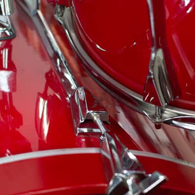 1980s Tama Granstar II Firestorm Red Drum Kit image 15