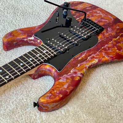 2020 James Tyler Studio Elite HD - Fire Shmear, Reverse Headstock image 8