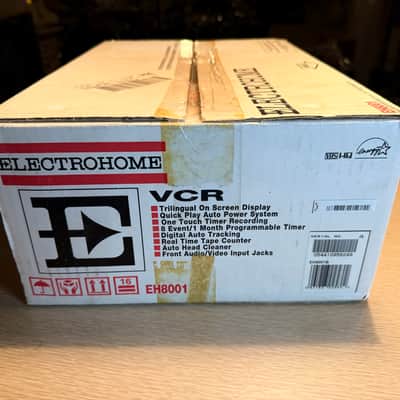 FACTORY SEALED🔥 Electrohome EH 8001 VCR VHS PLAYER Original Tape Seal Unopened image 3