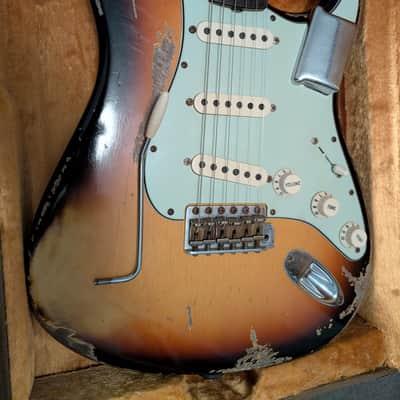 Fender Stratocaster 1960 masterbuilt Dennis Galuszka 2010 - Sunburst image 4