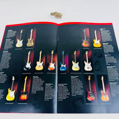 Fender Custom Shop Foldout Catalog early '90s image 6