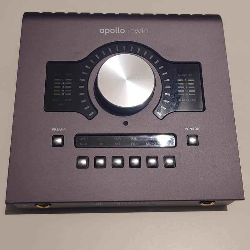 2010s Universal Audio Apollo Twin QUAD MKII Thunderbolt Audio …