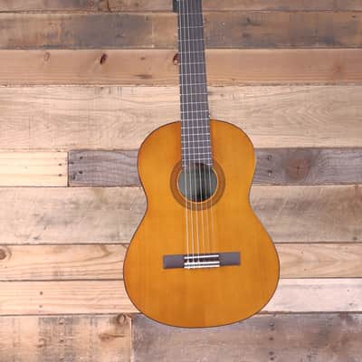 Yamaha CGS102AII 1/2-Size Classical Acoustic Guitar Natural image 4