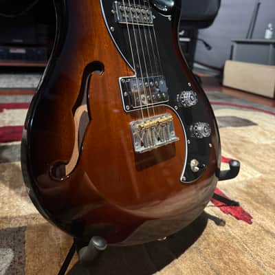PRS S2 Vela Semi-Hollow with Type-D Pickup 2019 - 2024 - McCarty Tobacco Sunburst image 2