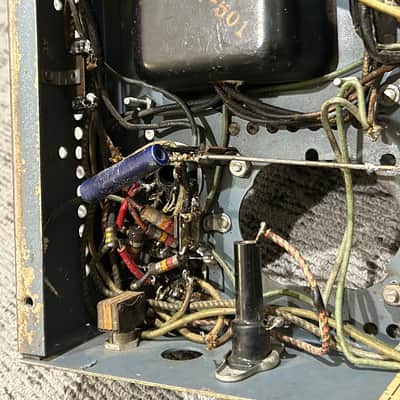 RCA MI-12211-B vintage tube amplifier project PA bridging amp PT 1010 VCT 6L6 PP image 11