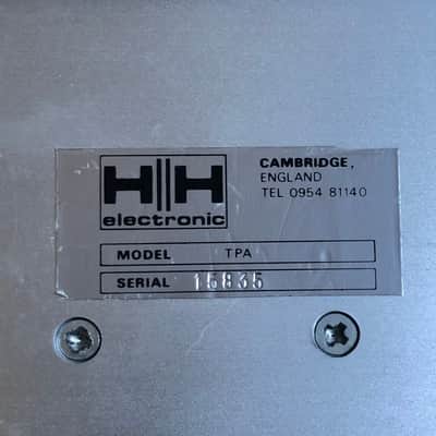 single mono HH - H&H TPA 25-D BBC - Rogers LS3/5A spec - studio monitor amp / Monoblock image 3