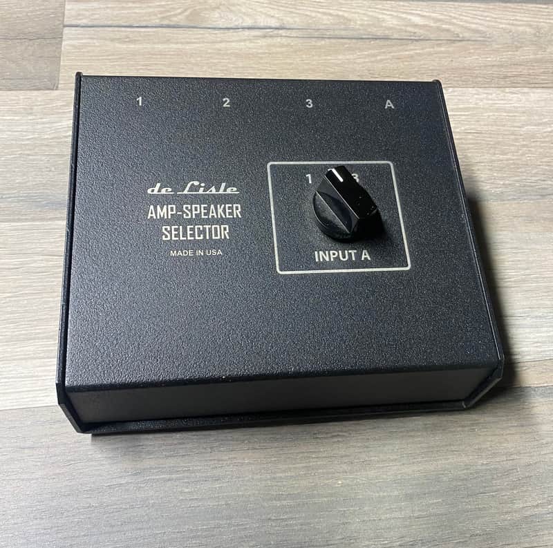 de Lisle Amp-Speaker Selector V1 2023