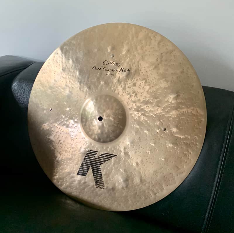 ZILDJIAN K Custom - 21" Dark Complex Ride ! *RARE* image 1