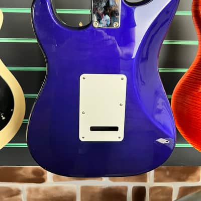 Fender Mexican Standard Stratocaster Midnight Blue 2001 Electric Guitar image 11