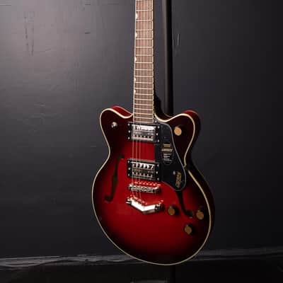 Gretsch G2655 Streamliner Center Block Jr. Double-Cut Semi-Hollowbody Guitar - Claret Burst image 5