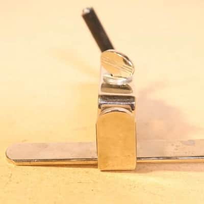 Slingerland Shur Grip Tempo Block Mount Nickel Vintage 1930's image 2