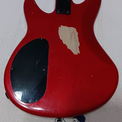 Peavey Inpact 1/no Kahler Tremolo 1985-1987 - Transparent Red image 6