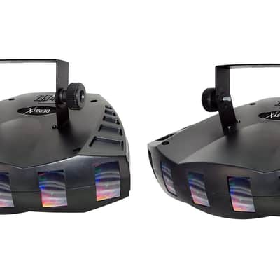 (2) Chauvet Derby X DMX-512 Multi Colored LED Light Effects, DJ Party Lighting image 1