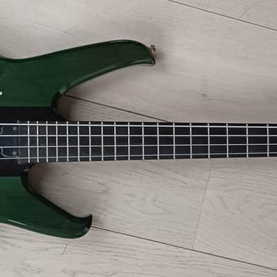 Washburn Status S1000 S70 1989/91 Translucent Green headless image 8