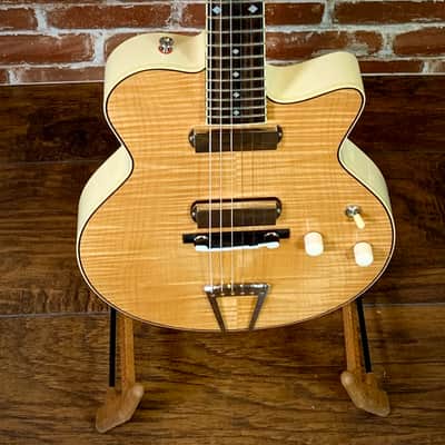 Yanuziello Electric 2013 Natural/Ivory 22 1/2" Scale, Excellent + Maple/Alder 5lbs 3.2oz (Video Demo) image 4