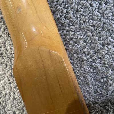 Tagima Yellow Guitar Telecaster Tele Style Maple Neck, 22 Frets Fingerboard image 16