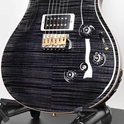 PRS Custom 24 Piezo w/ 10-Top & DMO Pickups Electric Guitar- Gray Black 2025 (0413698) image 9