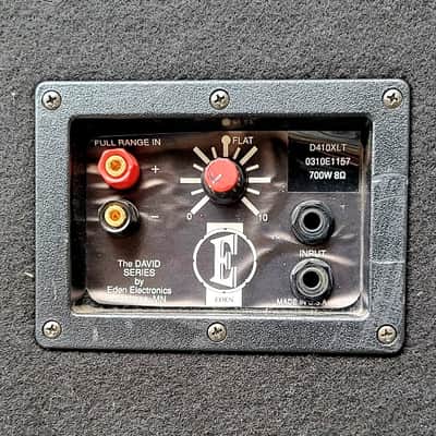 Eden Amplification D410XLT 4x10" 700-Watt 8 Ohm Bass Cabinet 2010s - Black image 3