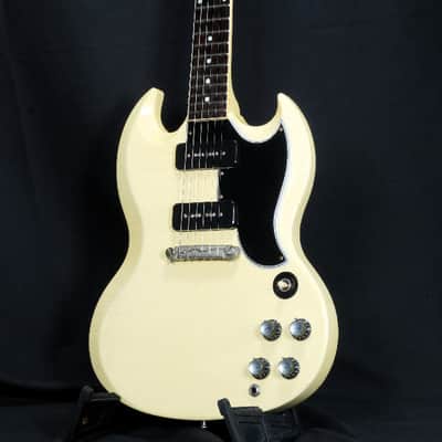 GIBSON CUSTOM Murphy Lab 1963 SG Special Reissue Ultra Light Aged -2020- Classic White [002193] (05/04) image 9