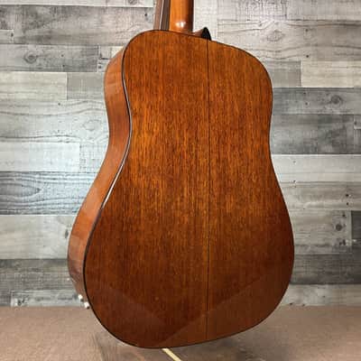 Alvarez 5084 Biphonic Dreadnought Acoustic Electric Guitar (1980's) - Natural W/Original Chipboard Case image 6