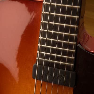 NEW PRICE! 18 " Benedetto "Custom 7 String" (like La Venezia model) 1993 Autumn sunburst Offers OK image 11