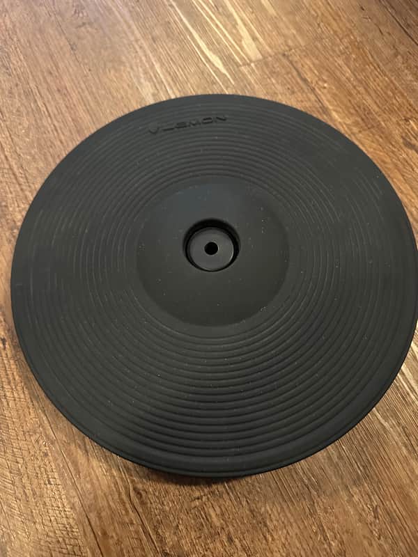 Lemon 13” Dual Zone Electronic Crash Cymbal with Choke - Roland Alesis image 1