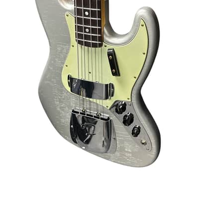 Fender Custom Shop 1965 JOURNEYMAN Jazz Bass, Faded Inca Silver/Rosewood *On Order, ETA Feb. 2027 image 4