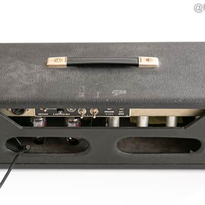 1965 Fender Bassman Blackface 50-Watt Vintage Amp Head 110V image 6