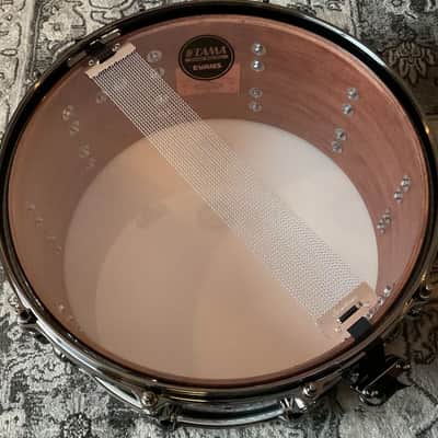 Tama Starclassic Bubinga Elite 14x6.5” Nightfall Green Cordia Lacquer Exotic w/Black Nickel BS1465BNN-GC image 5