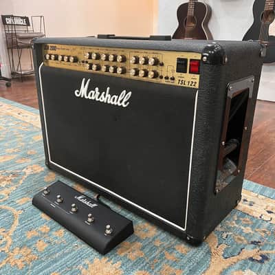 Marshall JCM 2000 TSL 122 Triple Super Lead 3-Channel 100-Watt 2x12" Guitar Combo 2000s - Black image 2