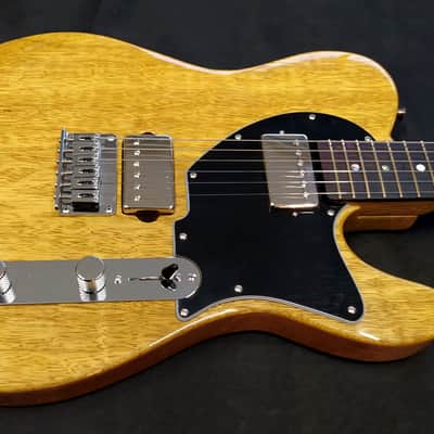 Sonicguitars Playtone Deluxe HB korina 2020 nat yellow ON ORDER image 1