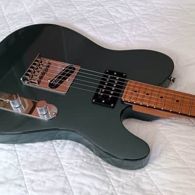 Squier Contemporary Telecaster RH (w/ Tasteful Upgrades) 2023 - Gunmetal Metallic image 4