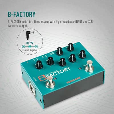SONICAKE B Factory Analog Preamp, comp and Overdrive(U.S. domestic inventory) image 2