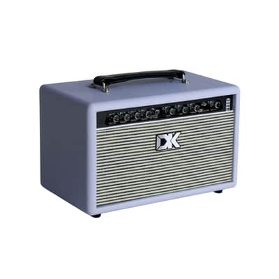 DK iC-30 30W Acoustic Guitar Amp with Mic Input, Bluetooth and Reverb - Light Purple image 2