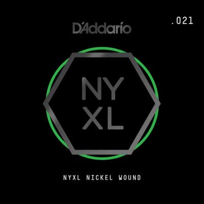D'Addario NYNW021 Single String Nickel Wound - Single Guitar String image 1