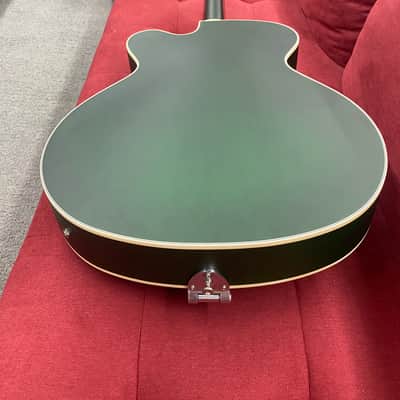 Guild X-175 Manhattan Special Hollowbody Electric Guitar - Ford Green w/ Case image 16