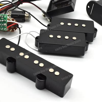 4 String Bass Precision Bass Style Pickups with Wiring Harness image 2