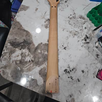 Ibanez RG 7620 24-fret Wizard 7 string neck made in Japan Fujigen 1999 - Maple and Rosewood image 4
