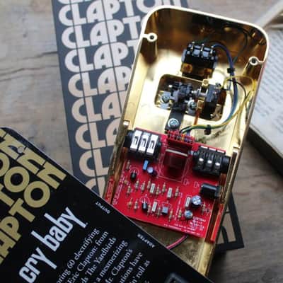 DUNLOP "EC95G Eric Clapton Signature Cry Baby Wah Gold" image 6