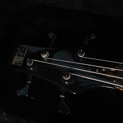 1998 Ibanez SDGR SR800 Bass Guitar Made in Japan Black w/ Hardshell Case image 3