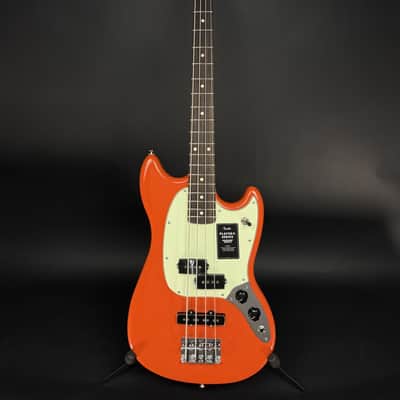 Fender Player II Mustang Bass PJ - Rallye Orange image 1