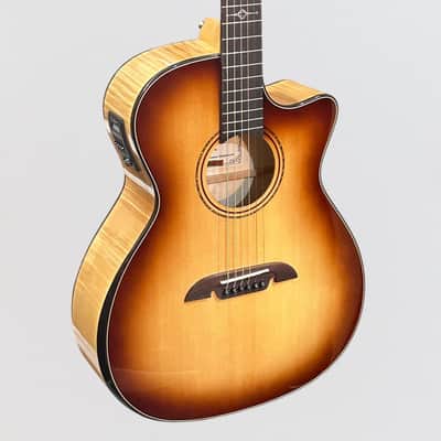 Alvarez AEG800CE Grand Auditorium Acoustic Electric Guitar - Shadow Burst image 2